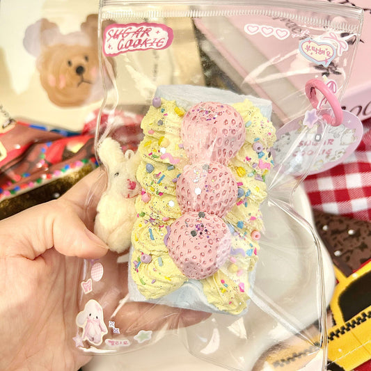 Macaron Towel Roll Squishy