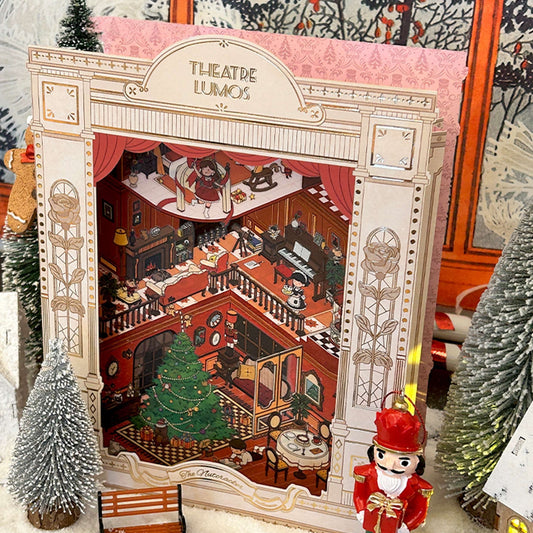 The Nutcracker 3D Sticker | 3 Cute Miniature Scenes