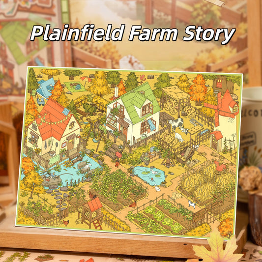 Plainfield Farm Story 3D Sticker