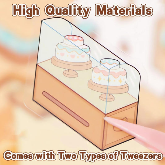 Tiny Animal Wonders 3D Sticker Material Book 1.0 – 20 Unique Scenes