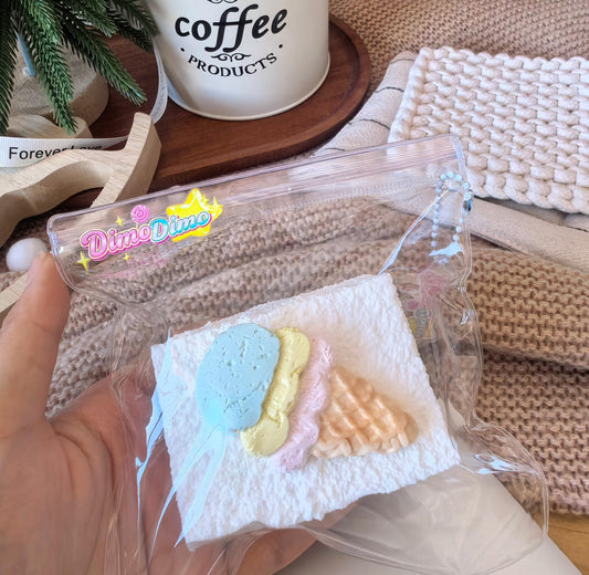 Tricolor Ice Cream Squishy