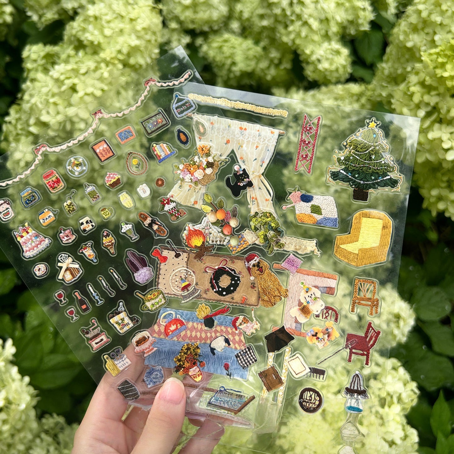 Embroidery Memories 3D Sticker