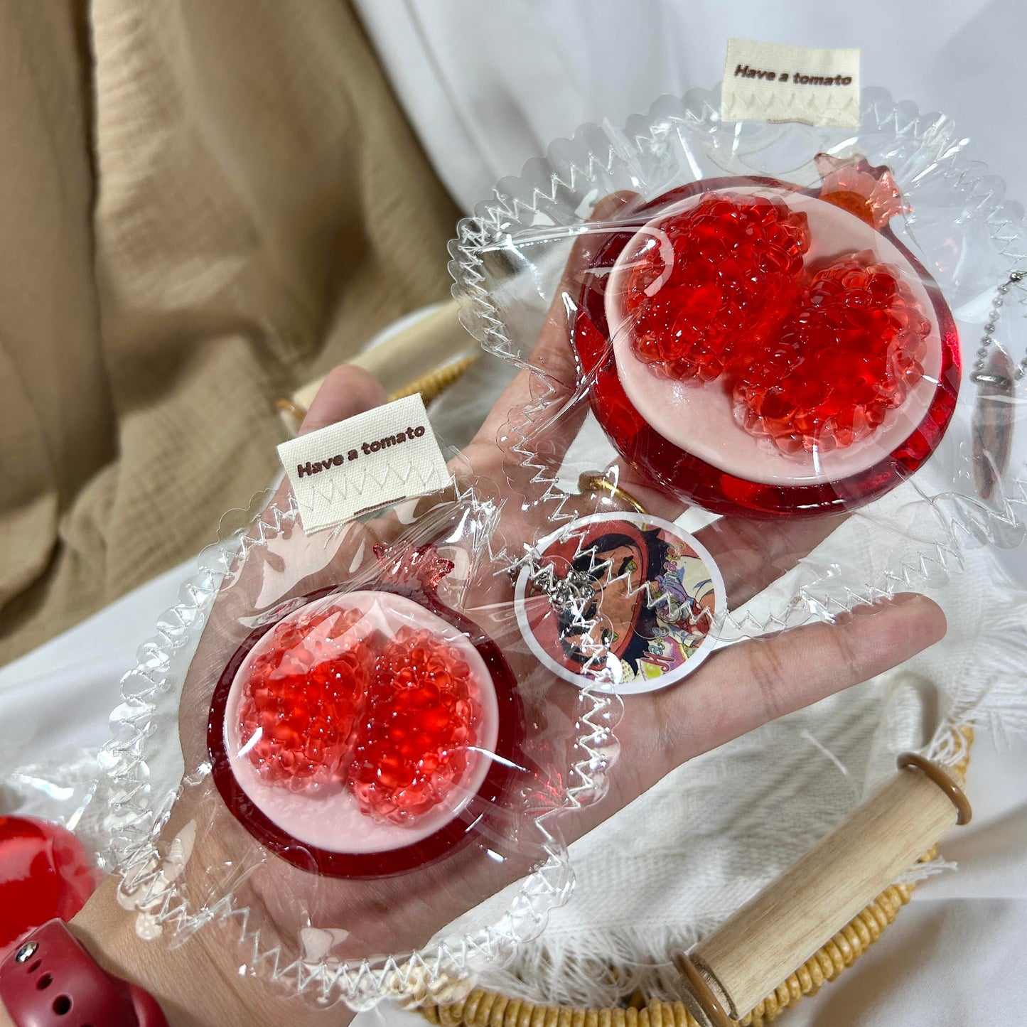 Crystal Pomegranate Squishy