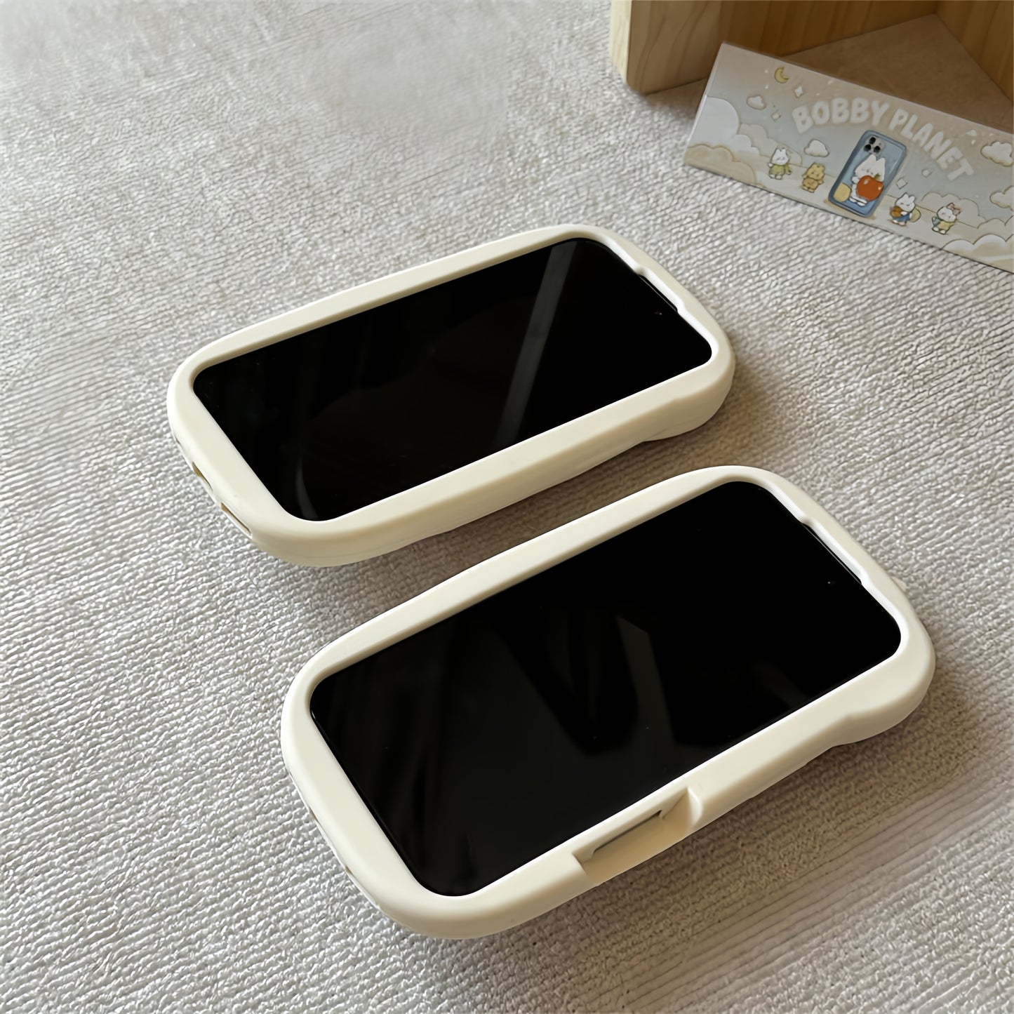 Sweet Little Apple Stand Silicone Phone Case