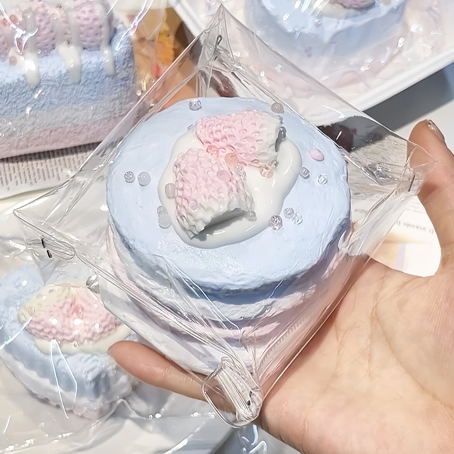 Sea Salt Strawberry Series Squishy