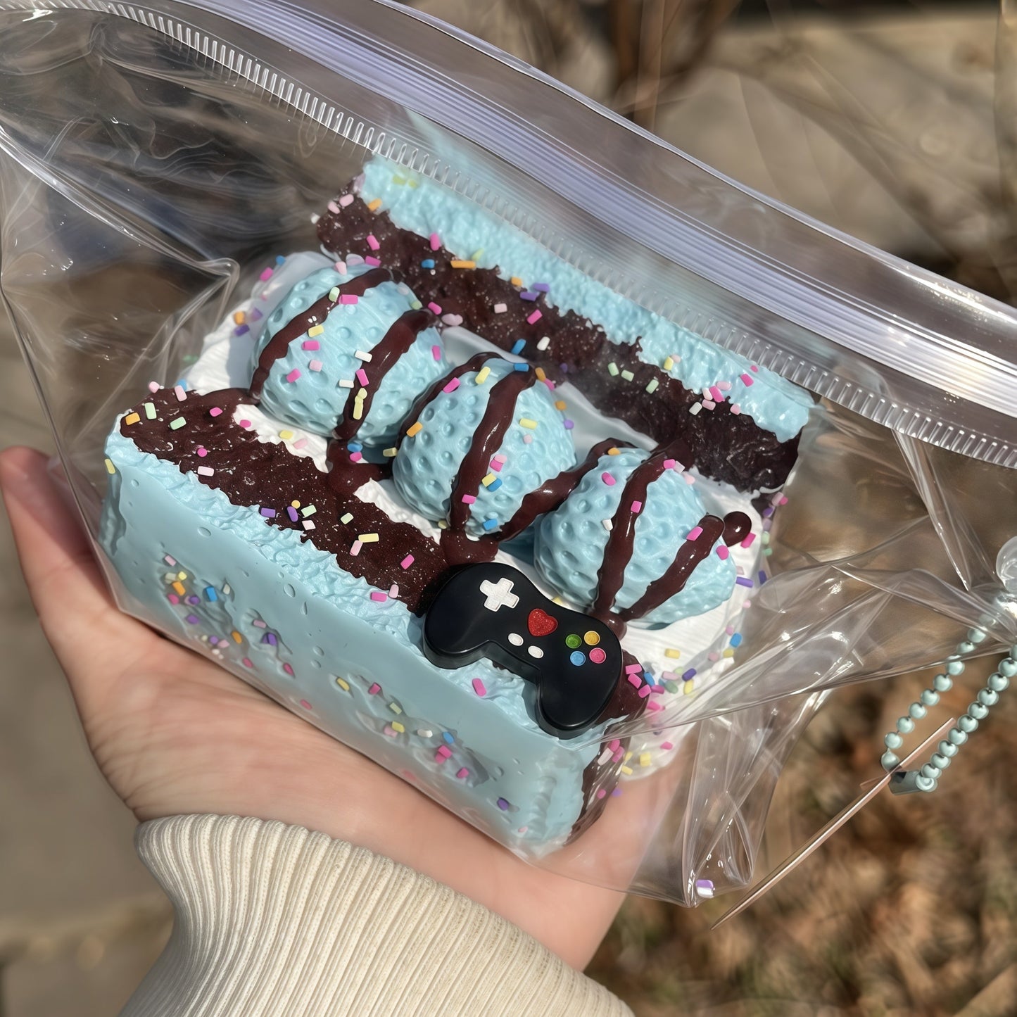 Thin Chocolate Sandwich Squishy