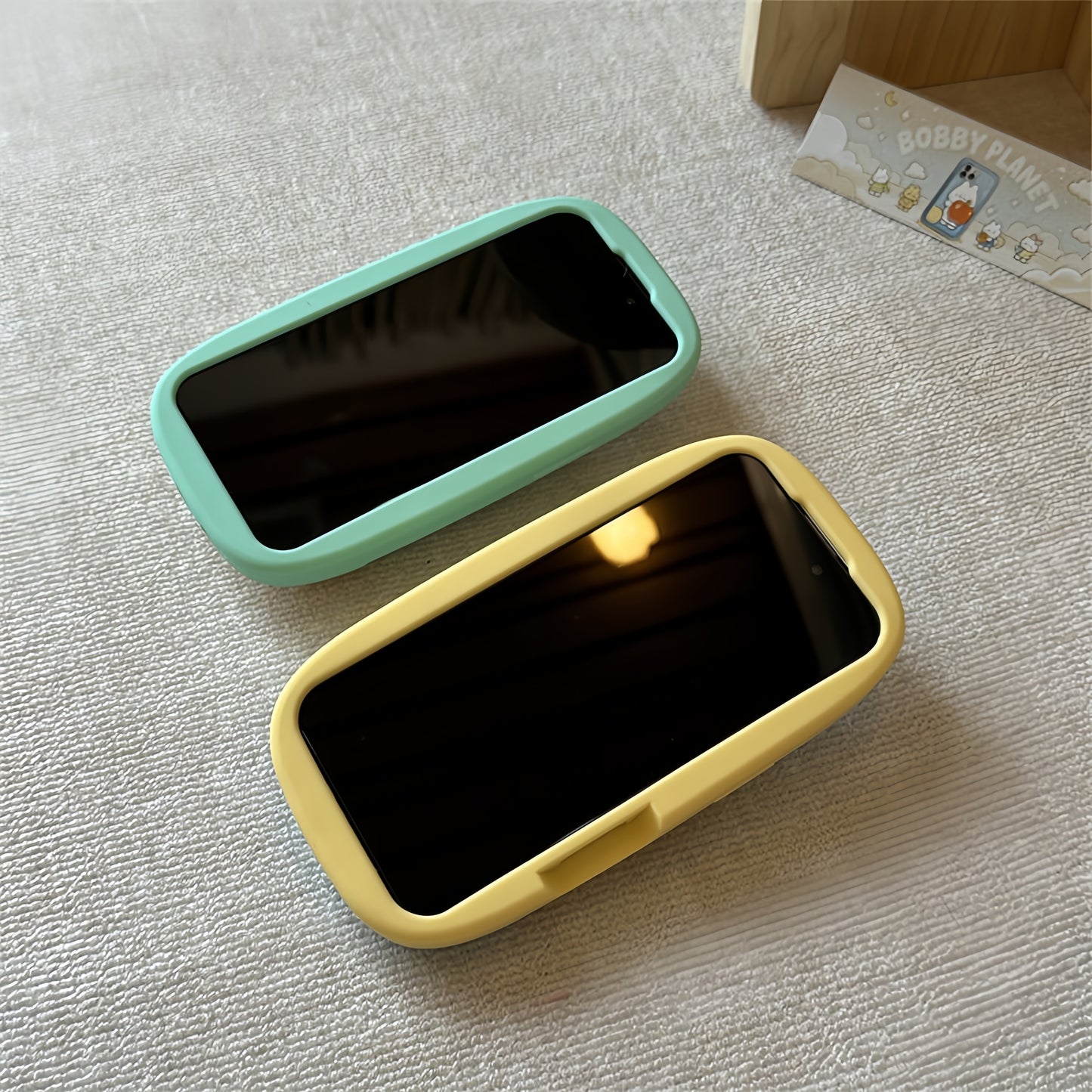 Badminton and Tennis Stand Silicone Phone Case