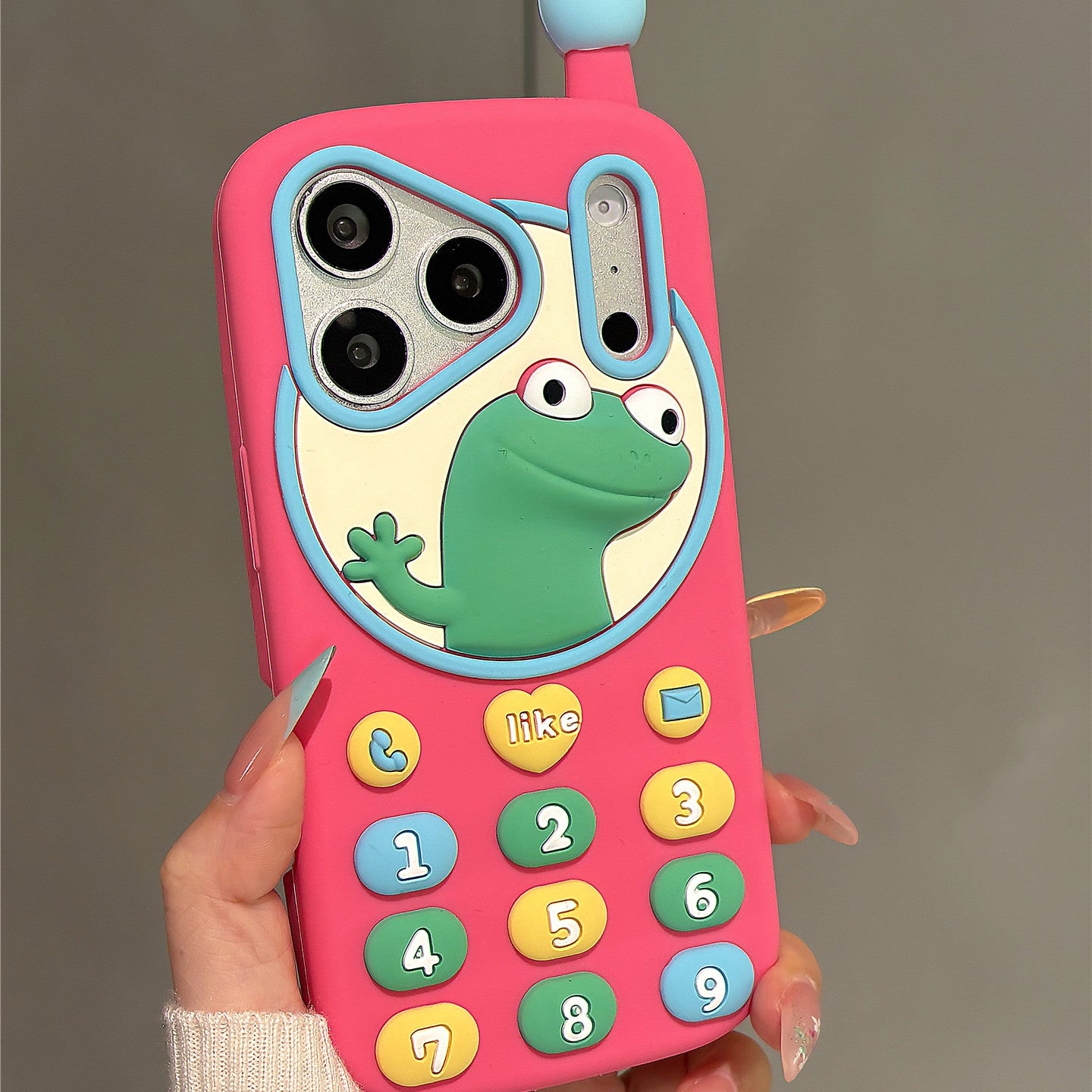 Lizard Brick Phone Silicone Phone Case