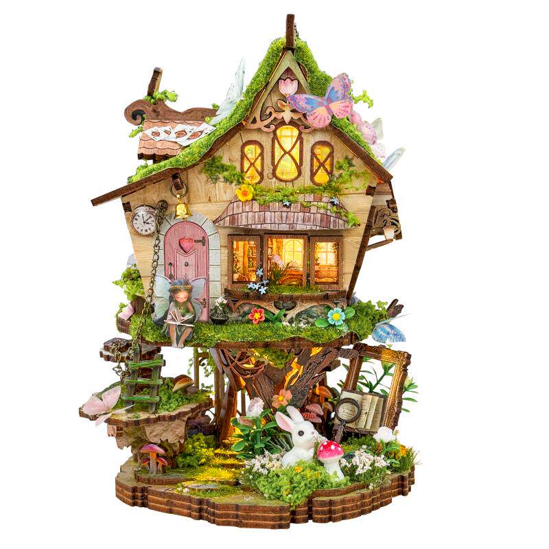 Tree House DIY Miniature House - English Instructions