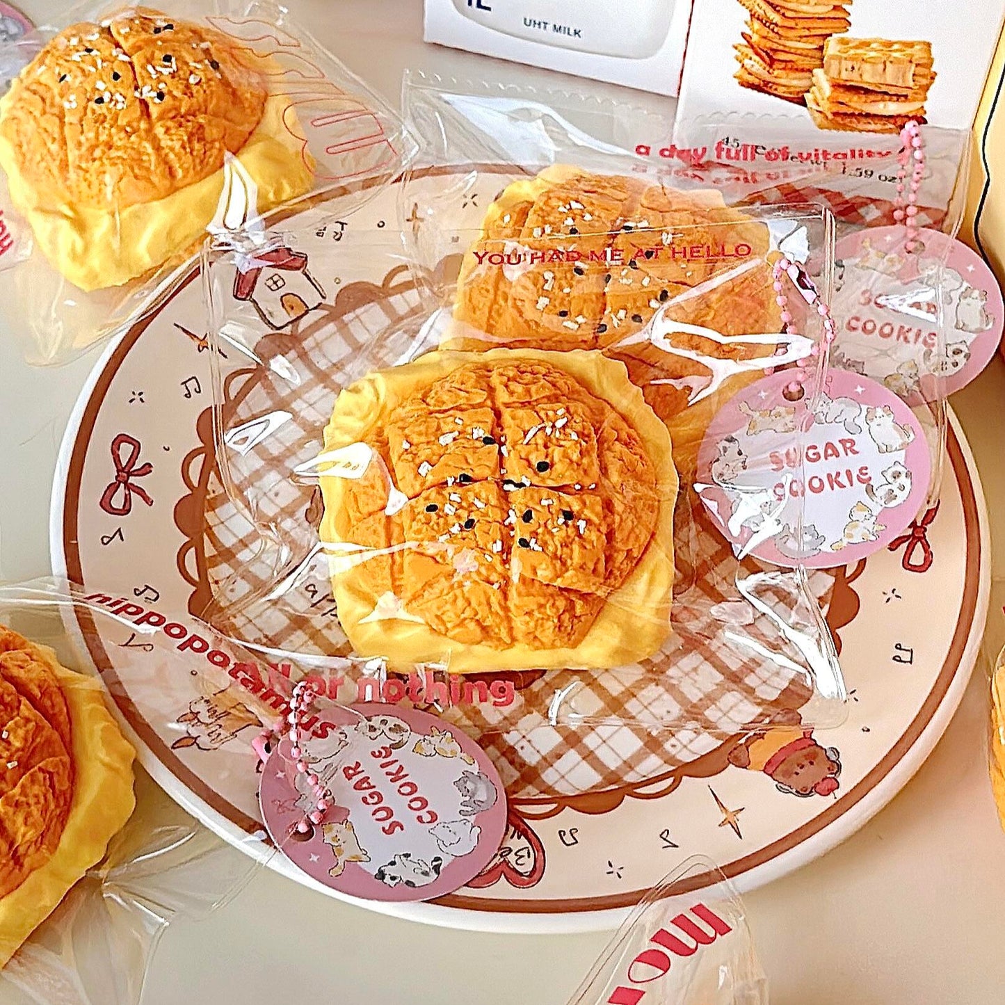 Pineapple Bun Squishy
