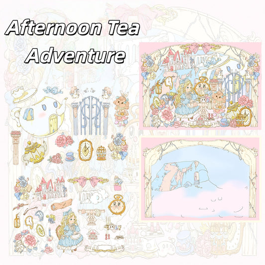 Doll Dream 3D Sticker | 5 Cute Miniature Scenes