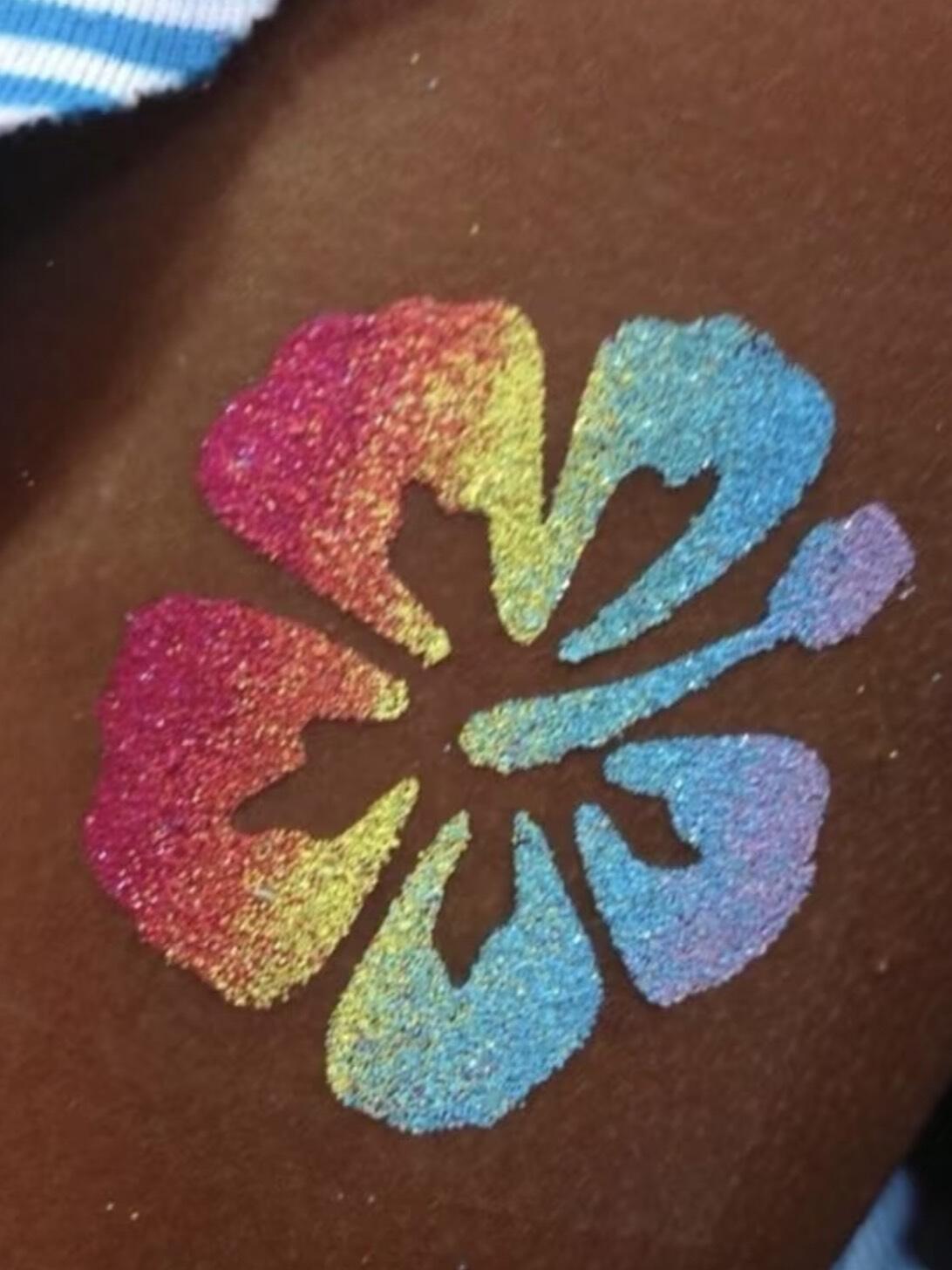 Glitterwave Dream Temporary Tattoo - Glitter & Tool Included