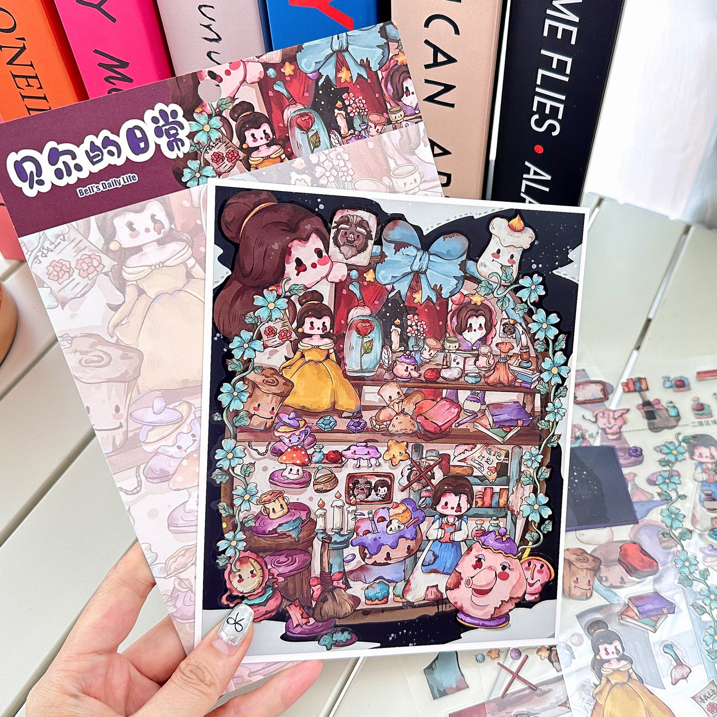 Fairy Tale 3D Sticker | 4 Cute Miniature Scenes