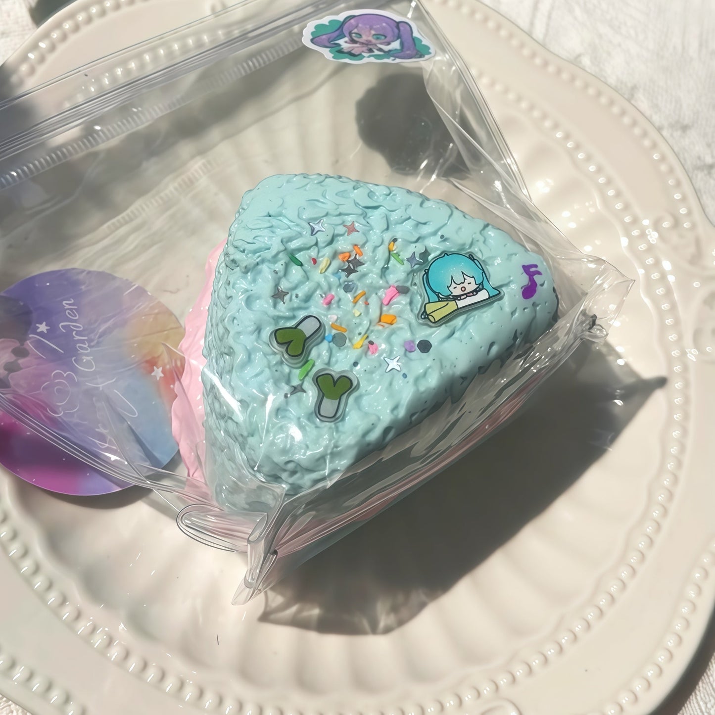 Hatsune Miku Toast Onigiri Squishy