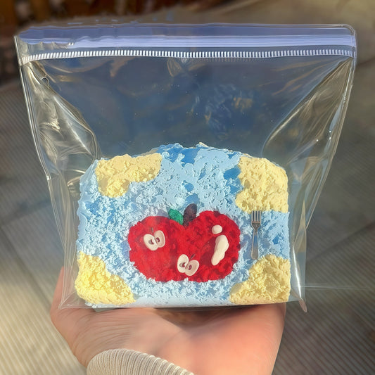 Milky Salted Apple Toast Squishy