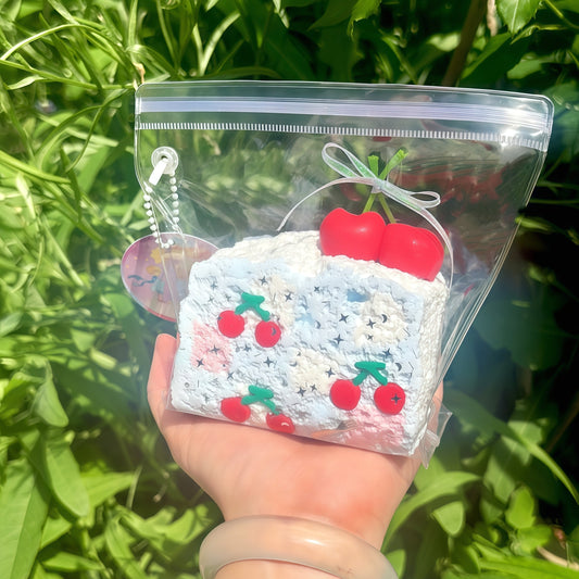 Cherry Tea Party Toast Squishy