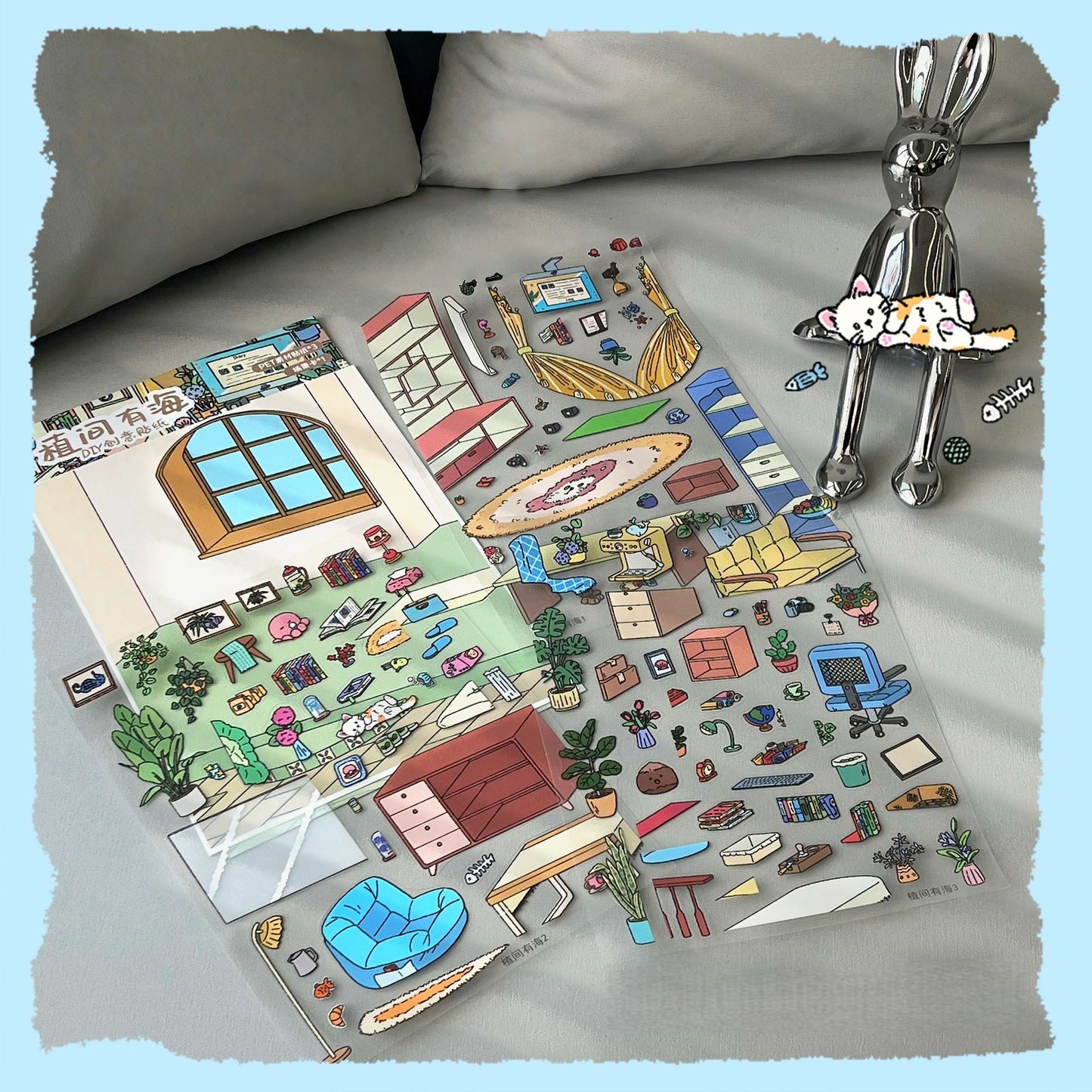 Verdant Study 3D Sticker