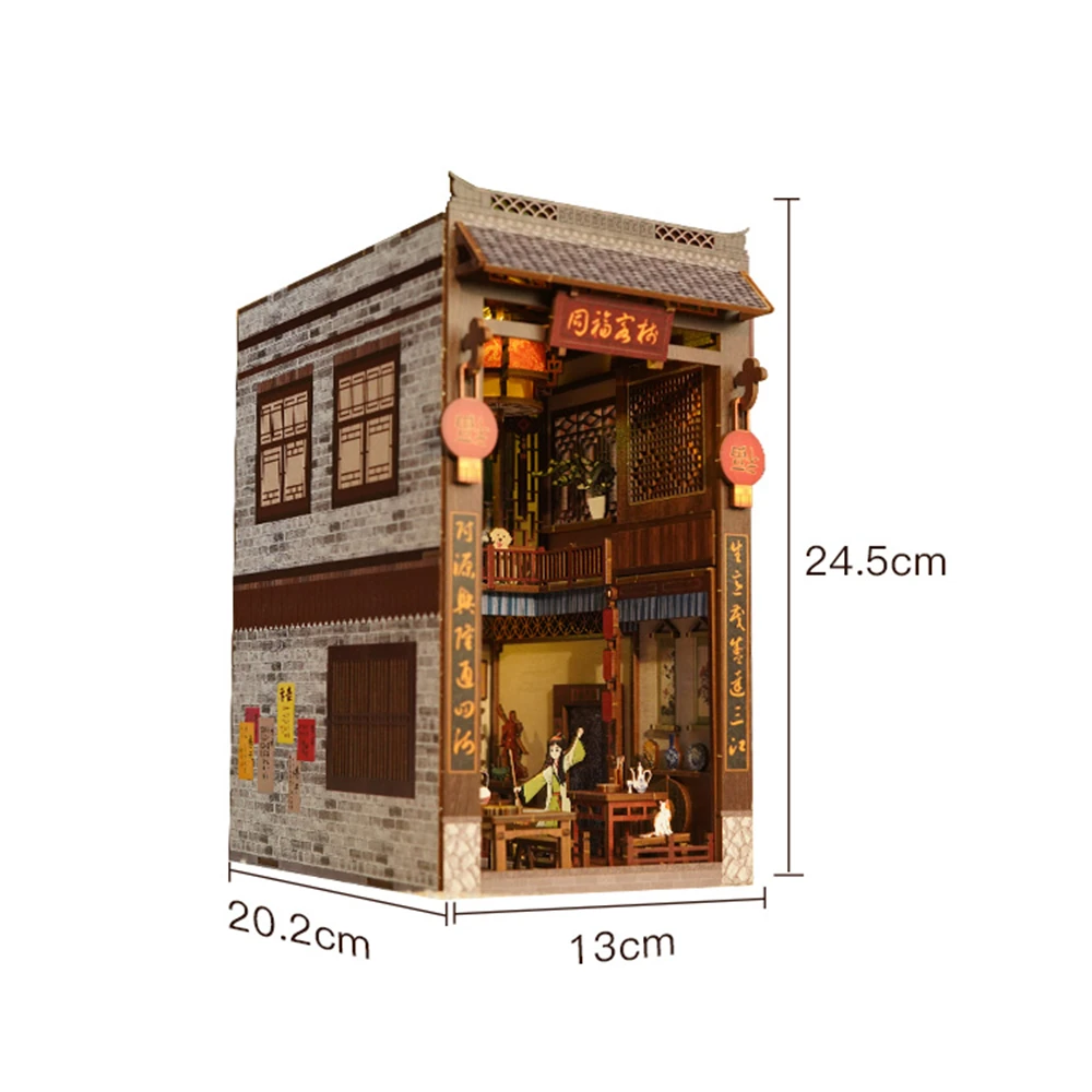 Tongfu Inn DIY Miniature House - English Instructions