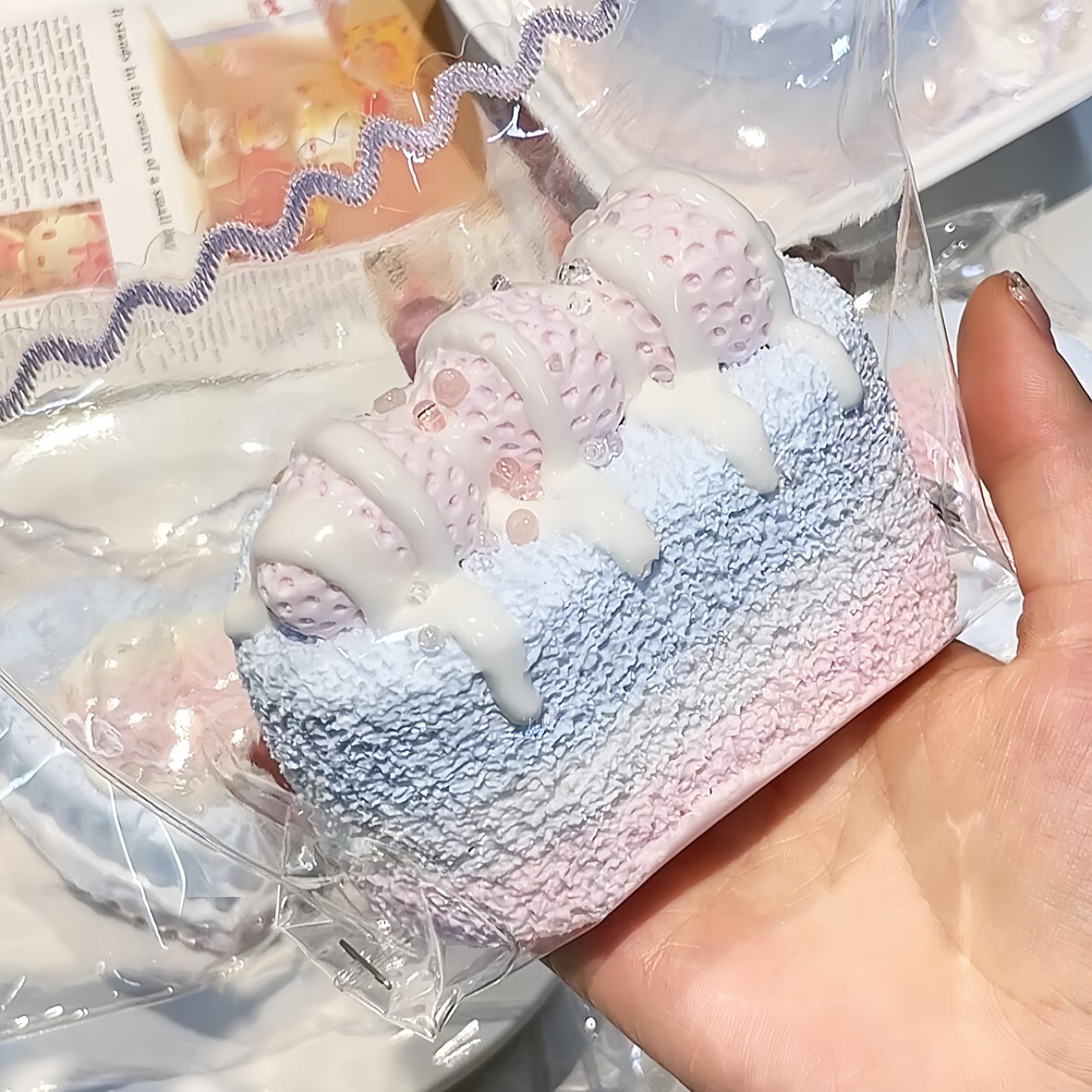 Sea Salt Strawberry Series Squishy