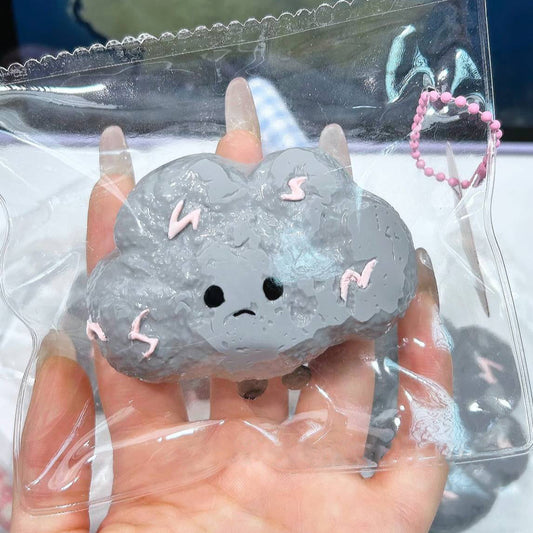 Puffy Dark Cloud Squishy