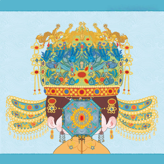 Intangible Cultural Heritage 3D Sticker | 3 Cute Miniature Scenes