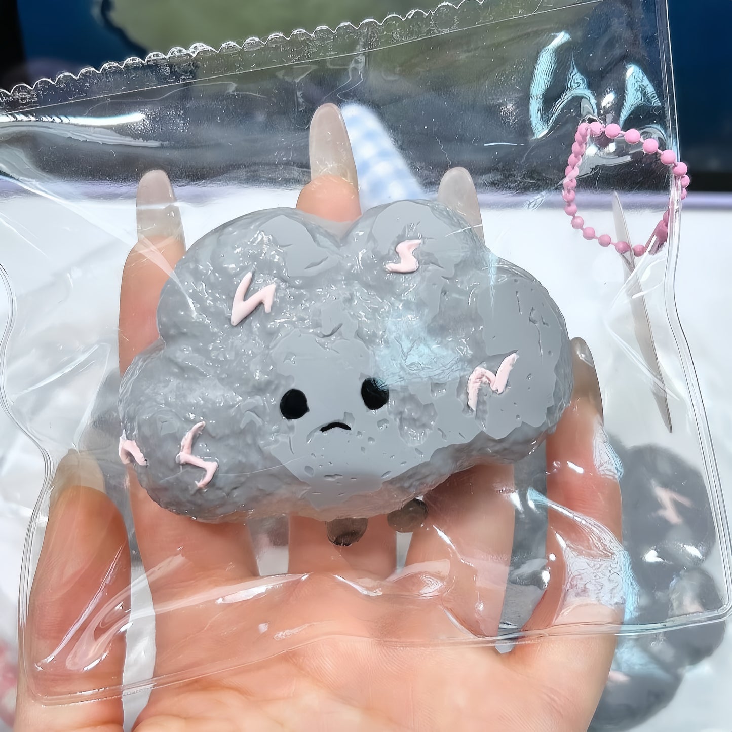Gloomy Cloud & Cream Cloud Series Squishy