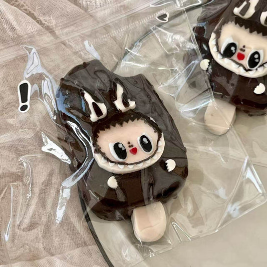 Labubu Dark Chocolate Ice Cream Bar Squishy