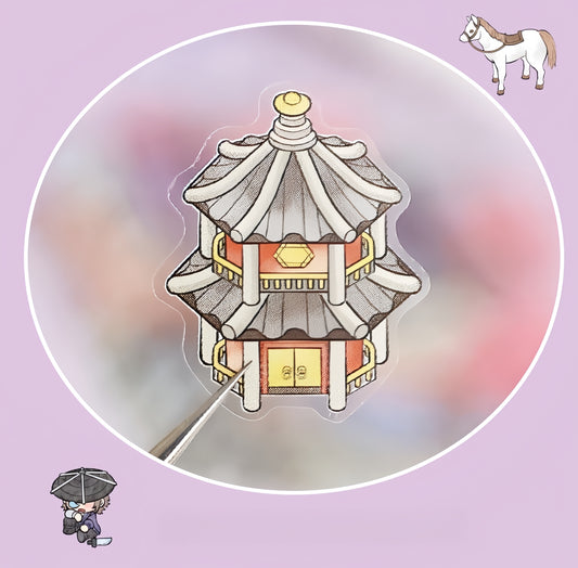 Pocket World 3D Sticker | 4 Cute Miniature Scenes