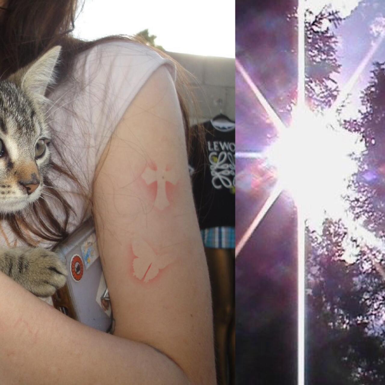 Lace Burn Temporary Tattoo