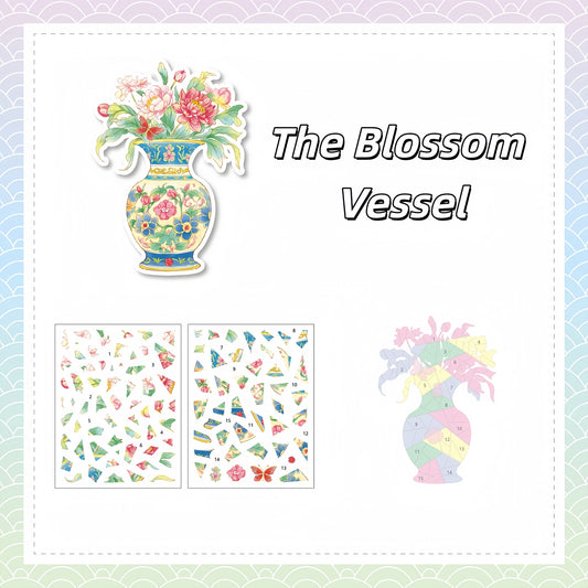 Antique Restoration 3D Sticker | 4 Cute Miniature Scenes