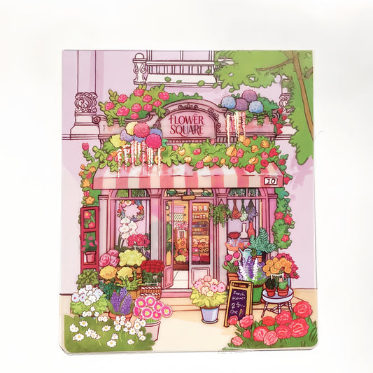 Street View 3D Sticker | 2 Cute Miniature Scenes