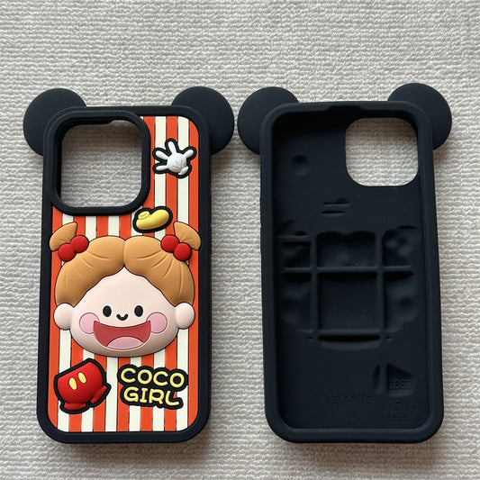 Coco Girl Silicone Phone Case