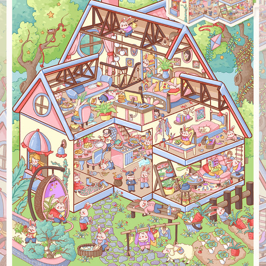 Who Stole Grandpa's Cheese 3D Sticker