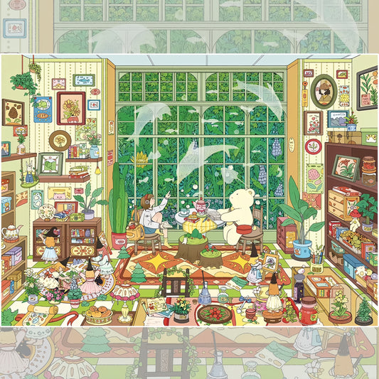 Lily's Life 3D Sticker | 4 Cute Miniature Scenes