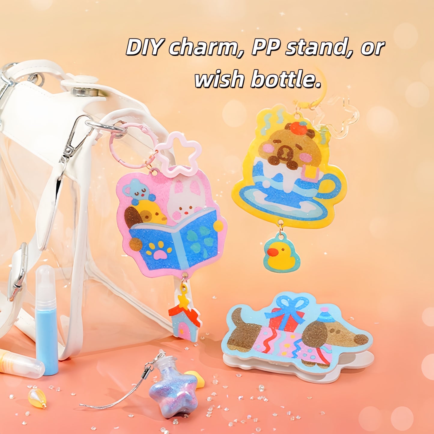 Sparkly Sand Art Set - 6 Themes Included