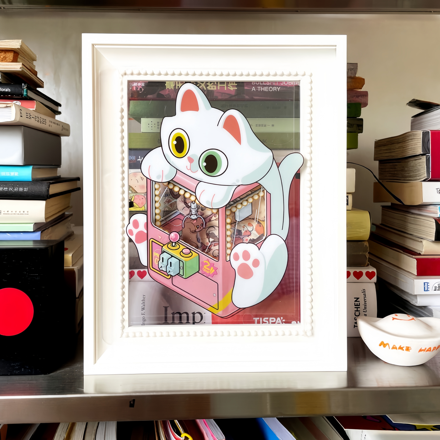 Cute Animal Anatomy 3D Sticker | 4 Cute Miniature Scenes