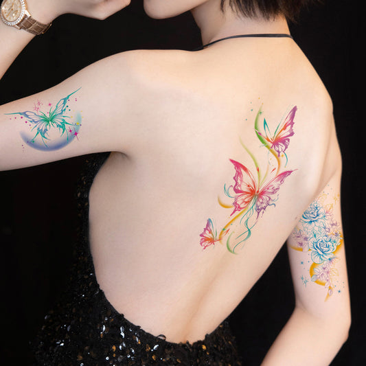 Garden Whispers Temporary Tattoo