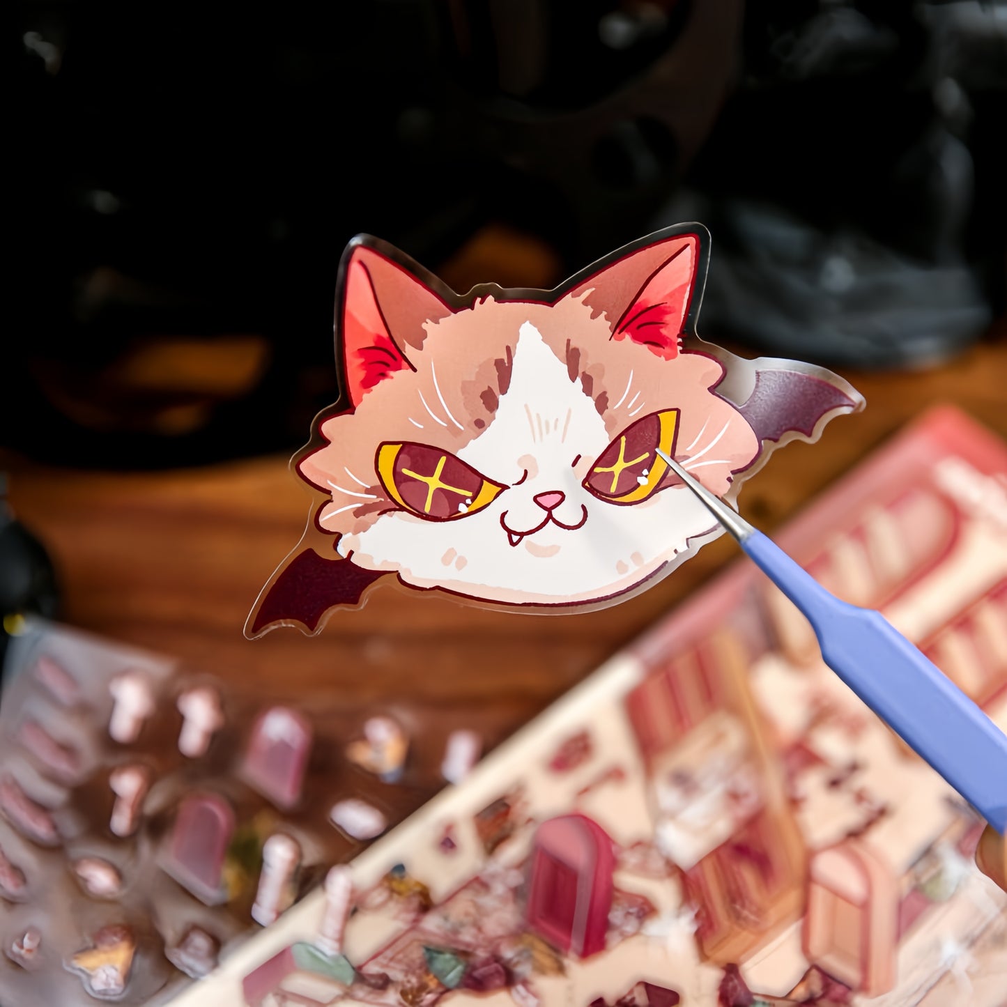 Study Secret Chamber 3D Sticker