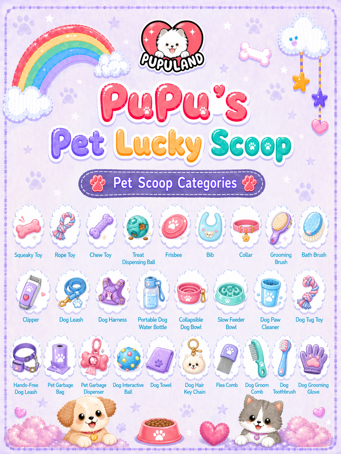 PuPu Land Dog Lucky Scoop🥄 - Free Shipping