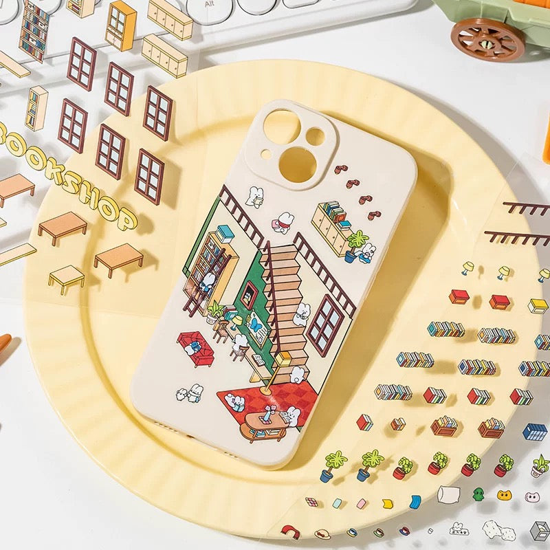 Fantasy World 3D Sticker | 2 Cute Miniature Scenes