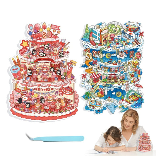 Enchanted Occasions 3D Sticker | 2 Miniature Scenes