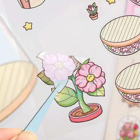 Tiny Dreamscape 3D Sticker | 4  Cute Miniature Scenes