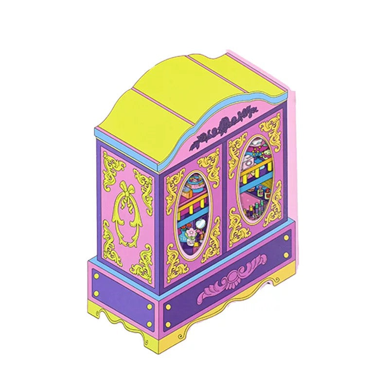 My Foldable World 3D Sticker | 4 Cute Miniature Scenes