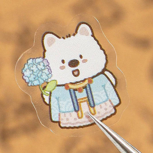 Ancient Seasons Tale 3D Sticker | 4 Cute Miniature Scenes