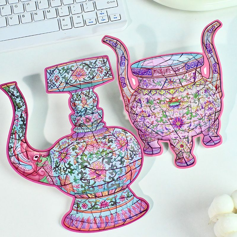 Antique Restoration 3D Sticker | 4 Cute Miniature Scenes