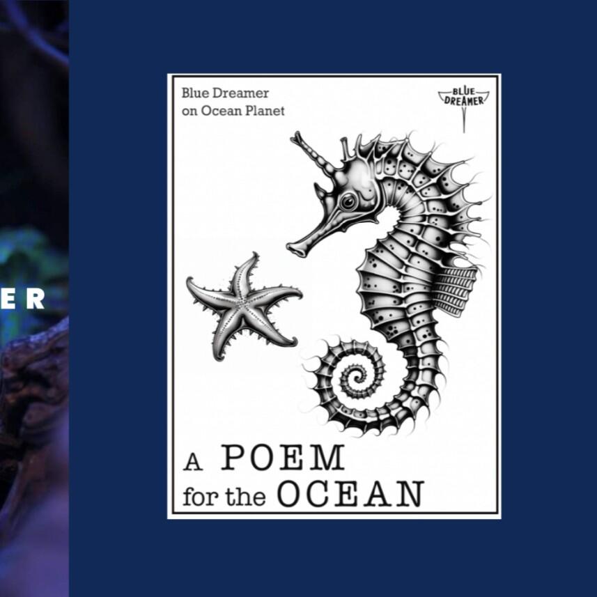 A Poem for the Ocean Temporary Tattoo