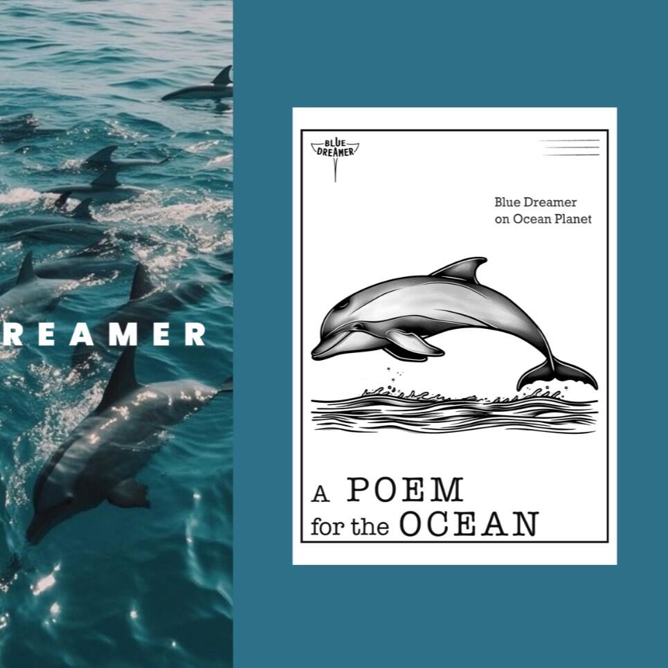 A Poem for the Ocean Temporary Tattoo