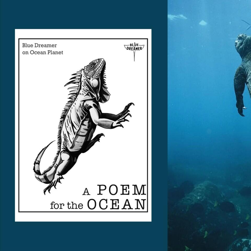 A Poem for the Ocean Temporary Tattoo