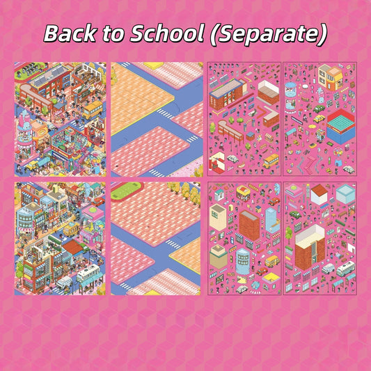 Back to School 3D Sticker