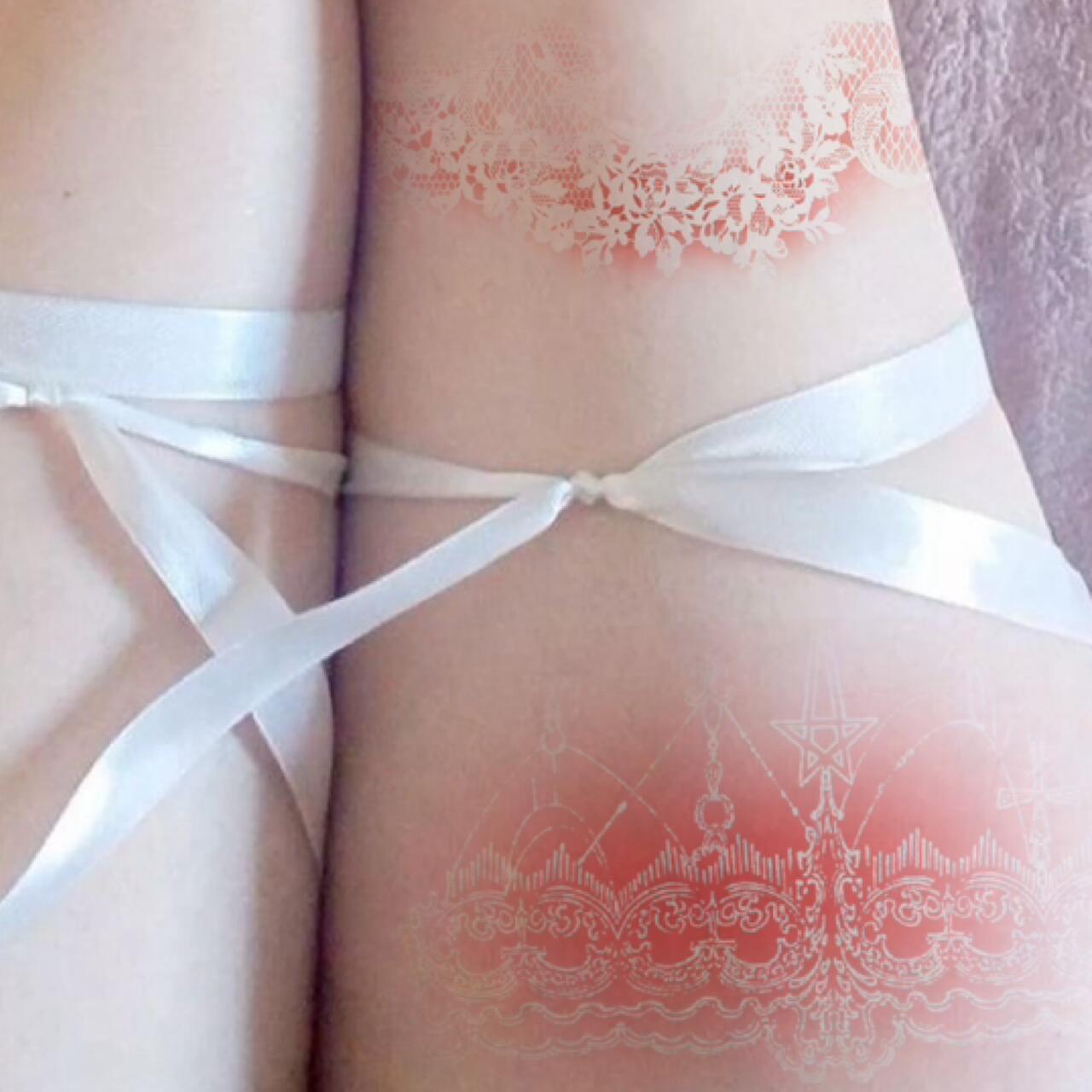 Lace Burn Temporary Tattoo